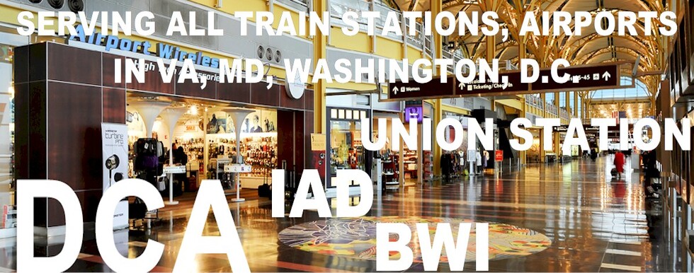 Banner for USCapitollimo.com LLC Luxury Limousine Services at Reagan National Airport (DCA) | Premium Airport Transfers & More