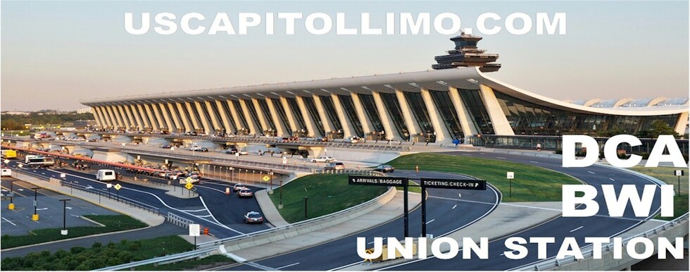 Banner for USCapitollimo.com LLC Luxury Limo Services at BWI Airport | Reliable Airport Transfers