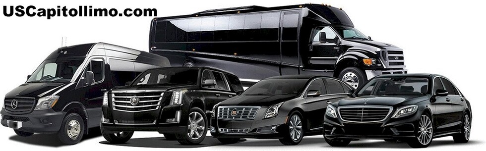 Banner for USCapitollimo.com LLC Luxury Limousine Rates & Fleet Details | US Capitol Limo