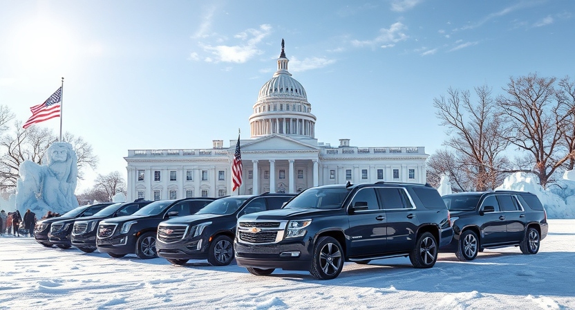 Banner for USCapitollimo.com LLC 2025 Presidential Inauguration Transportation in Washington DC | Luxury Limo & Car Service