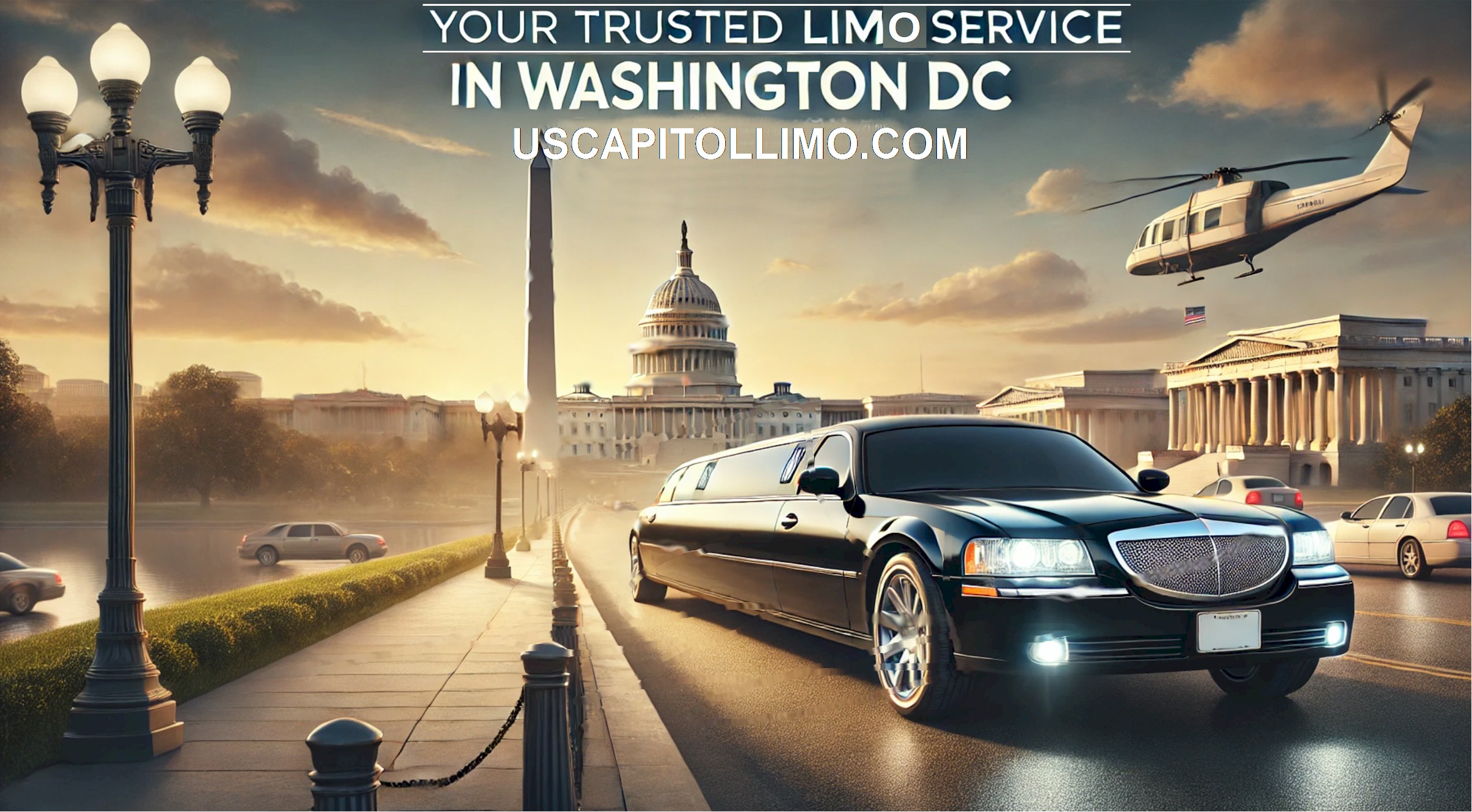 Banner for USCapitollimo.com LLC Sitemap | Navigate USCapitolLimo.com Services with Ease